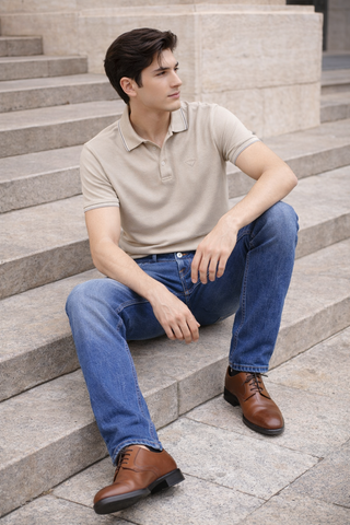 Áo Polo Nam Polo Premium Form Travel Fit Ninomaxx 2510036