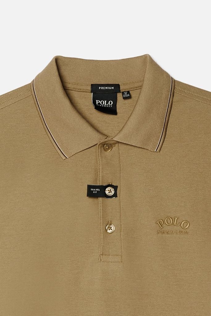 Áo Polo Nam Polo Premium Form Travel Fit Chất Cotton Ninomaxx 2510037