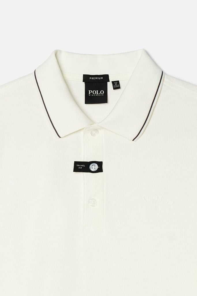 Áo Polo Nam Premium Ninomaxx Form Travel Fit AEROSOFT Siêu Thoáng Mát Co Giãn Tốt 2510037