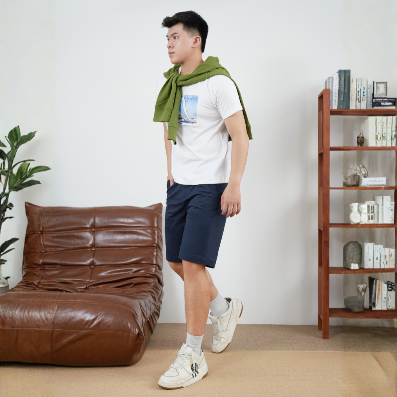 Quần Short Kaki Thời Trang Nam Ninomaxx 2508014