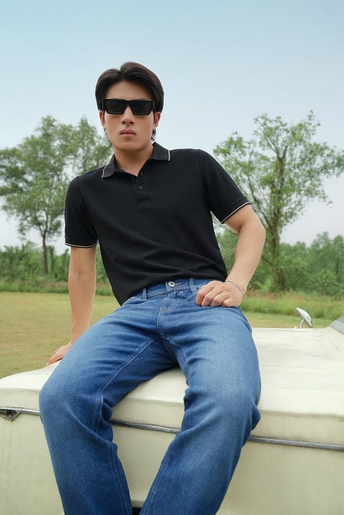 Áo Polo Nam Polo Premium Form Travel Fit Ninomaxx 2510034