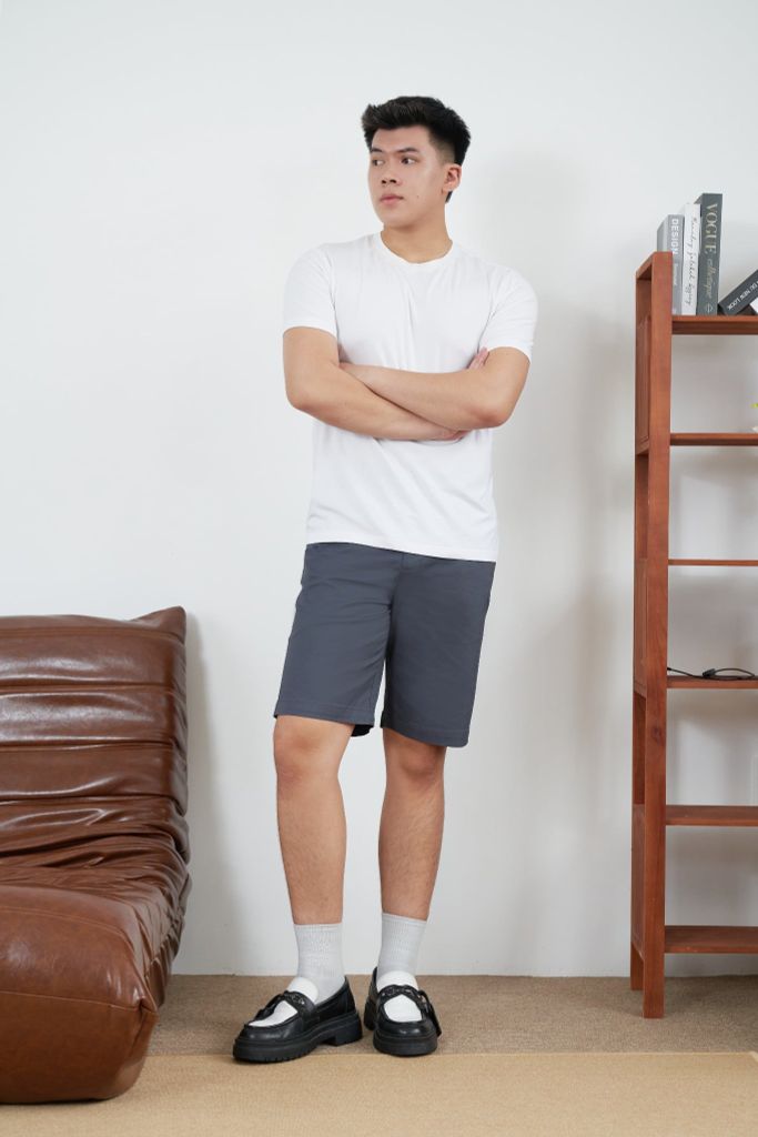 Quần Short Kaki Thời Trang Nam Ninomaxx 2508014