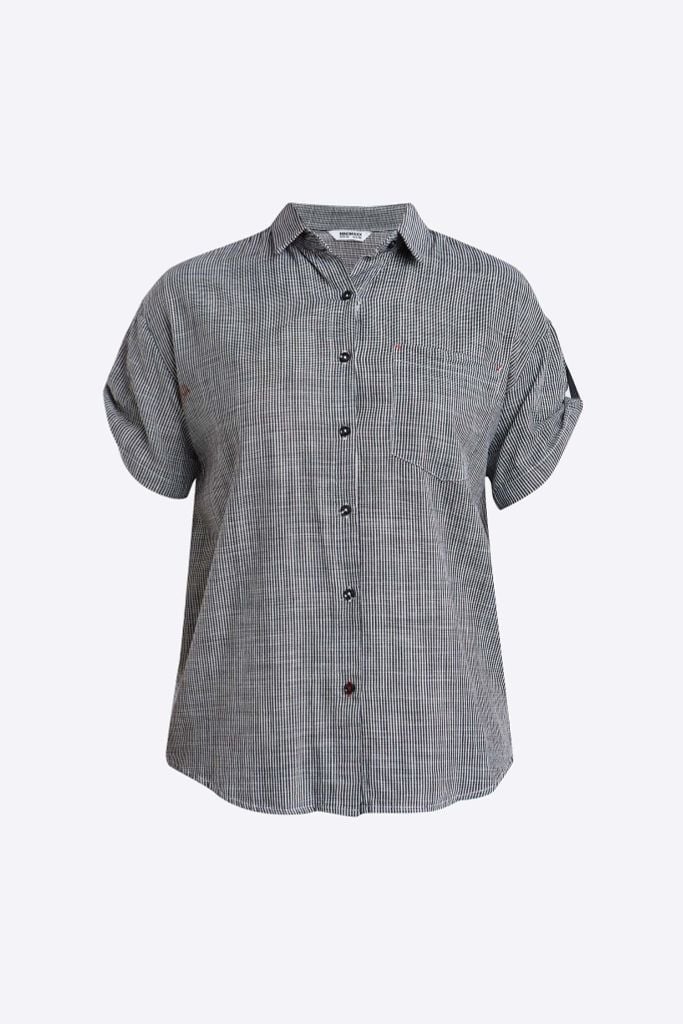 Áo sơ mi thời trang Nữ NINOMAXX 1810008