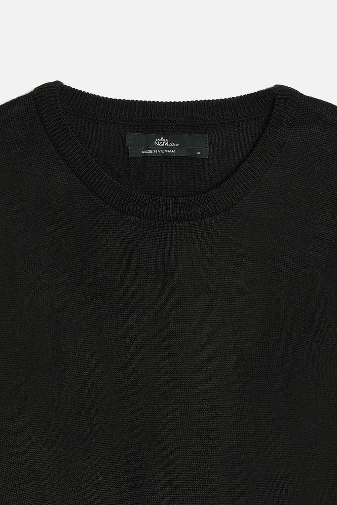 Áo Sweater thun dệt kim nam Ninomaxx 1706011