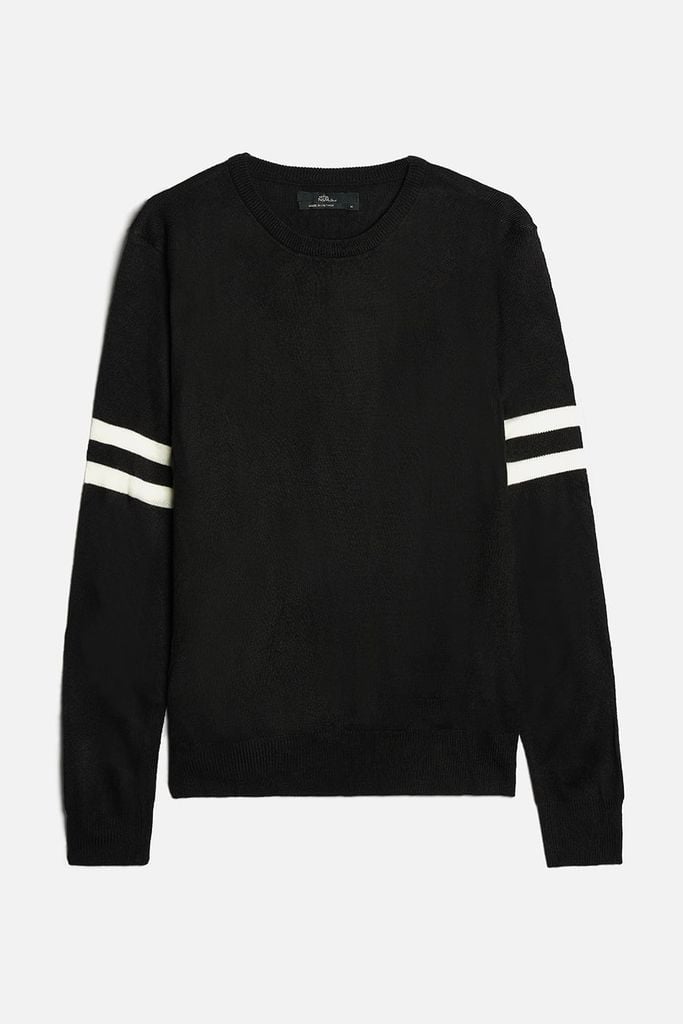 Áo Sweater thun dệt kim nam Ninomaxx 1706011