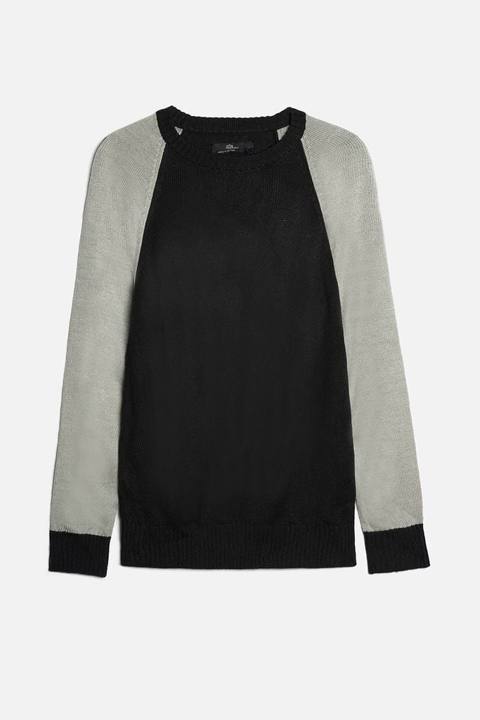 Áo Sweater thun dệt kim nam Ninomaxx 1706013