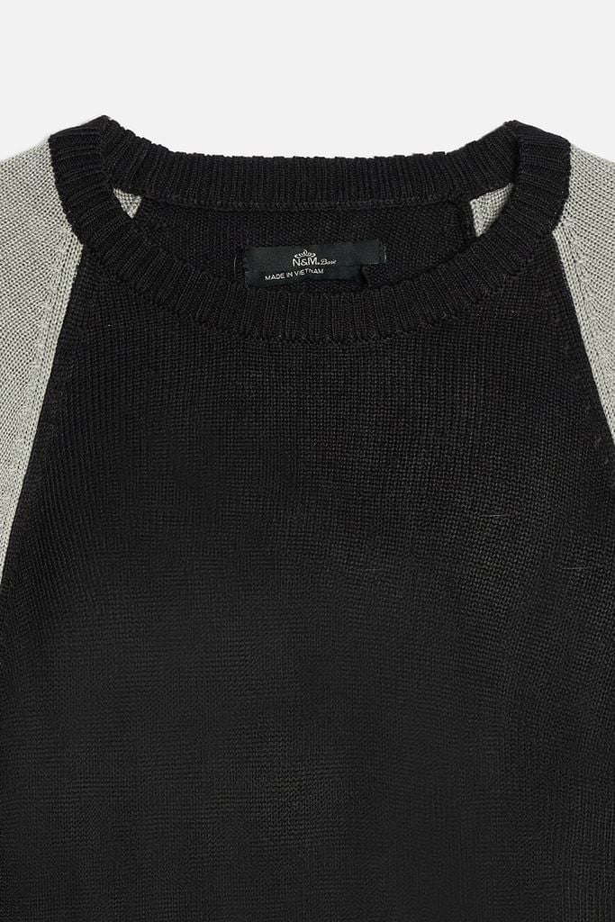 Áo Sweater thun dệt kim nam Ninomaxx 1706013