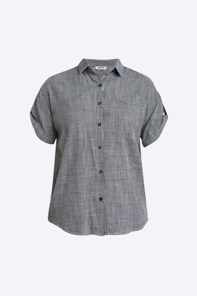 Áo sơ mi thời trang Nữ NINOMAXX 1810008