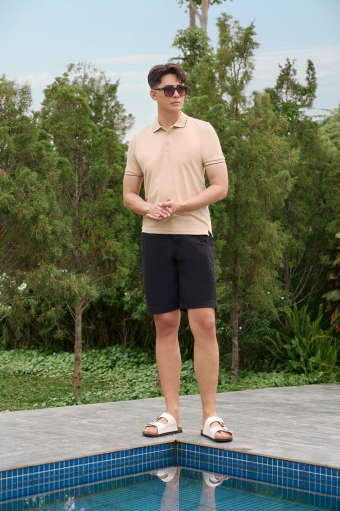 Áo Polo Nam Premium Ninomaxx Form Travel Fit AEROSOFT Siêu Thoáng Mát Co Giãn Tốt 2510016