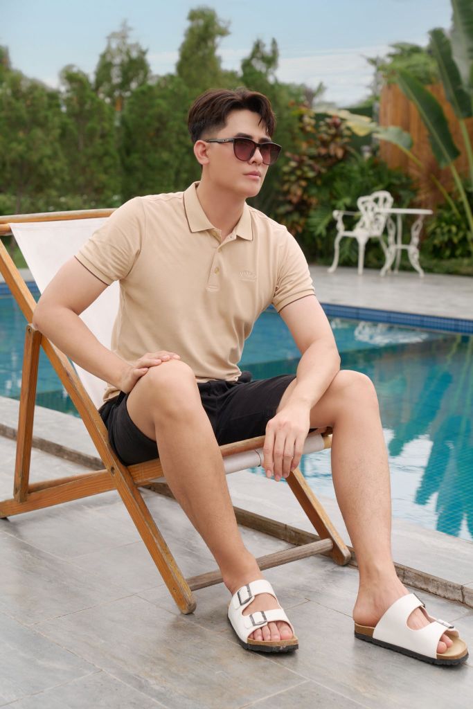 Áo Polo Nam Premium Ninomaxx Form Travel Fit AEROSOFT Siêu Thoáng Mát Co Giãn Tốt 2510016