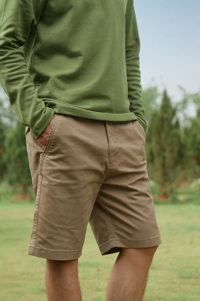 Quần Short Kaki Thời Trang Nam Ninomaxx 2508014