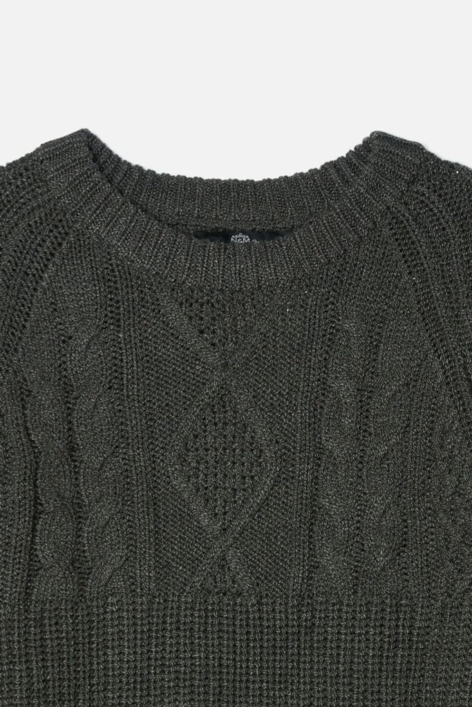 Áo Sweater thun dệt kim nam Ninomaxx 1601076