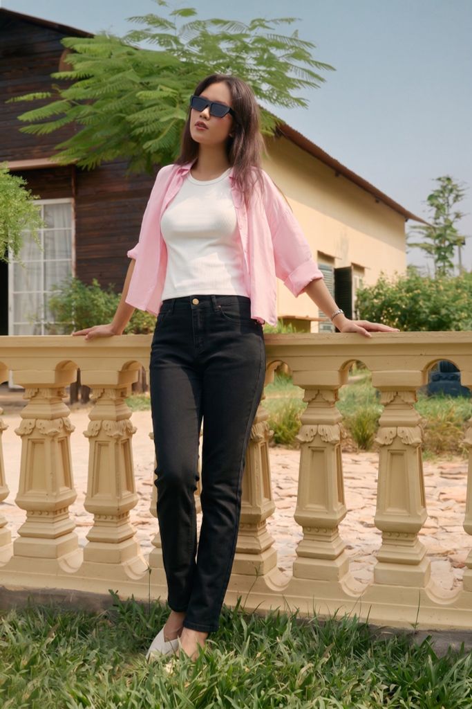 [Size 25] Quần Jean nữ thời trang Ninomaxx 1602057