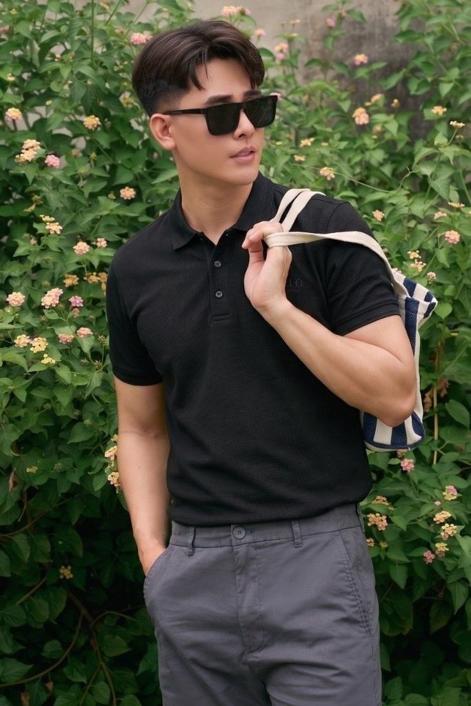 Áo Polo Nam Premium Ninomaxx Form Travel Fit DENSECOTTON Siêu Thấm Hút Giữ Form Tốt 2505006
