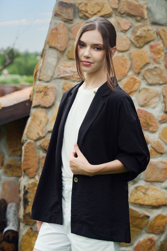Áo Khoác Vest Nữ Ninomaxx 2411009
