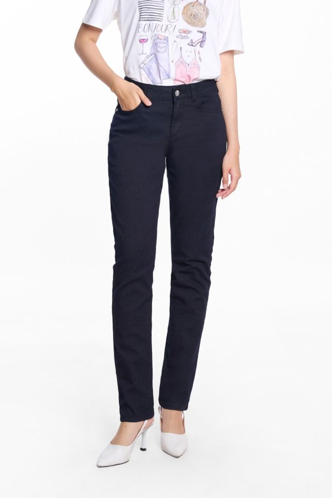 Quần Kaki Nữ Basic Ống Đứng Ninomaxx 2208022