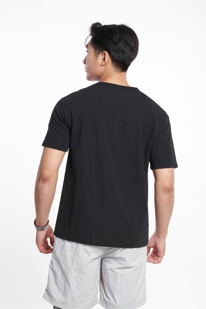 Áo Thun Basic Tay Ngắn Nam Ninomaxx 2505012