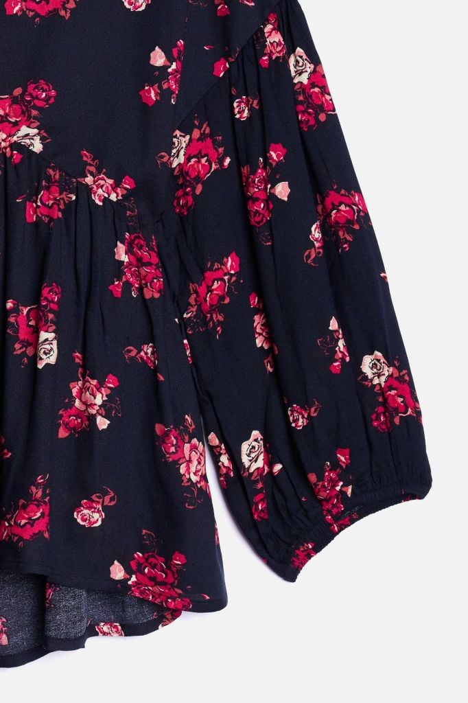 Áo Kiểu In Họa Tiết Nữ Tay Dài Ninomaxx 2505018