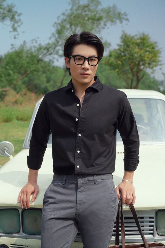 Áo Sơ Mi Basic Nam Tay Dài Ninomaxx 2509023