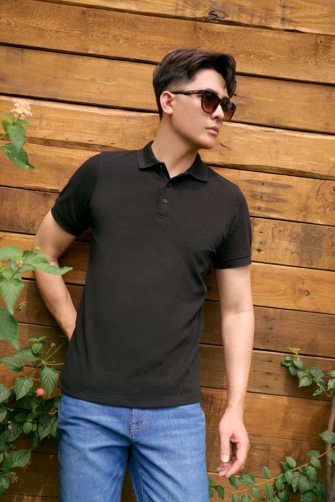 Áo Polo Nam Premium Ninomaxx Form Travel Fit DENSECOTTON Siêu Thấm Hút Giữ Form Tốt 2505005