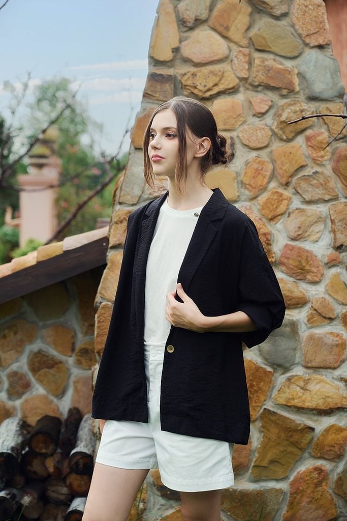 Áo Khoác Vest Nữ Ninomaxx 2411009