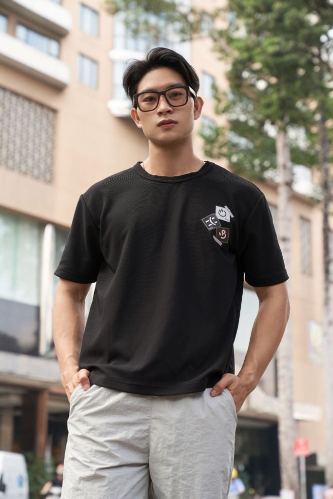 Áo Thun Graphic Nam Tay Ngắn Ninomaxx 2504005