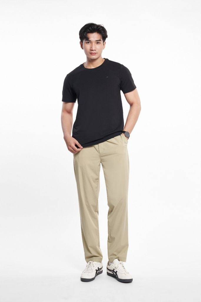 Áo Thun Basic Tay Ngắn Nam Ninomaxx 2505013