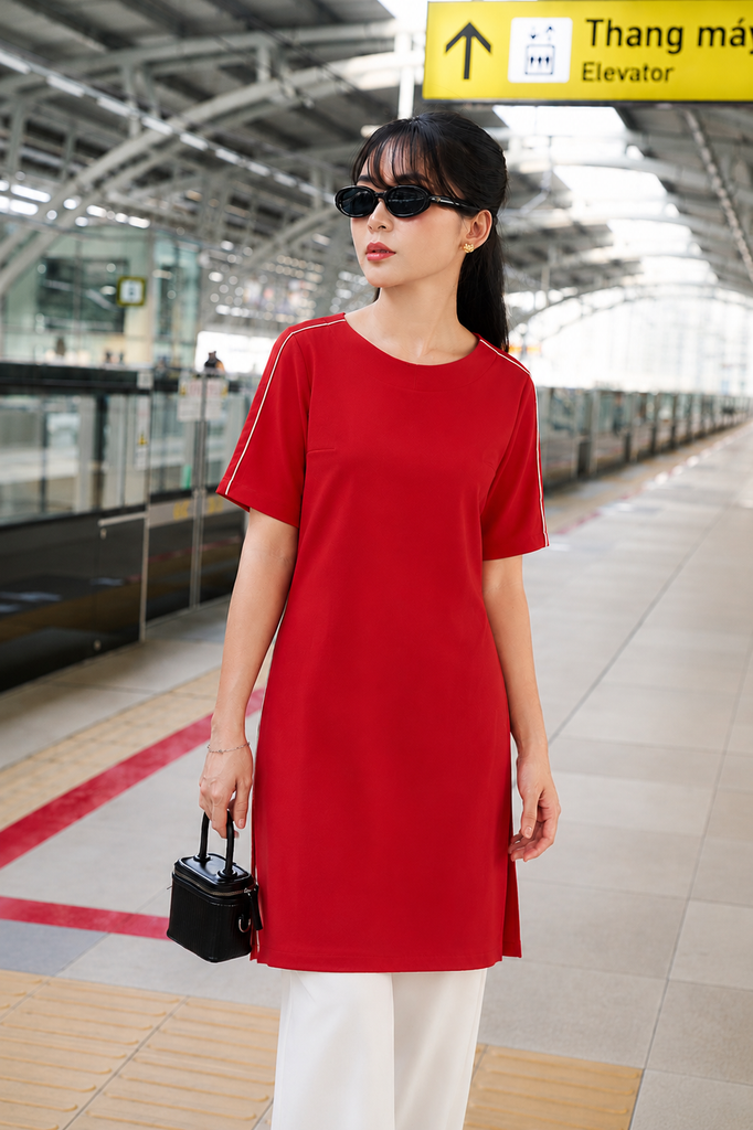 [Size S M] Áo dài thời trang Ninomaxx 1711018
