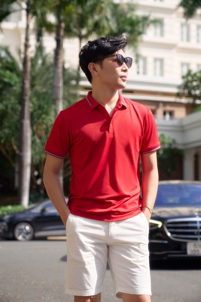 Premium Polo Dòng Áo Polo Nam Chơi Golf Pique Cool Touch N&M Club 2104030