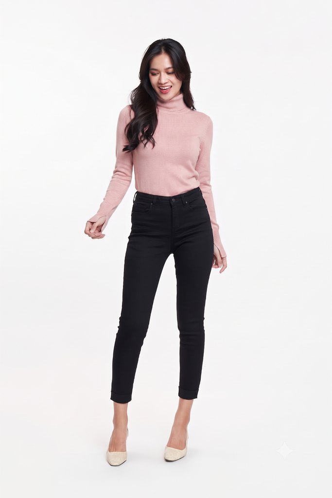 Áo sweater Basic Nữ tay dài N&M 1903112
