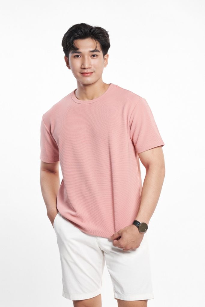 Áo Thun Basic Tay Ngắn Nam Ninomaxx 2505012