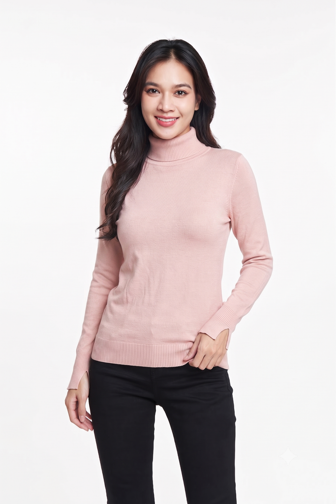 Áo sweater Basic Nữ tay dài N&M 1903112