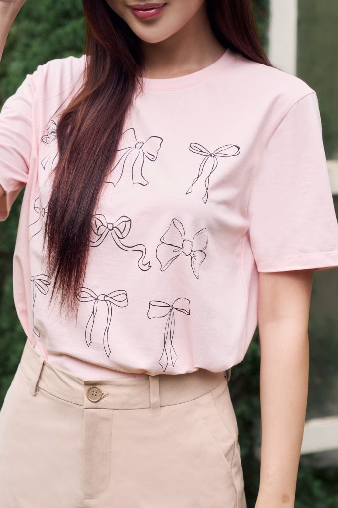 Áo Thun Nữ Graphic Thời Trang Ninomaxx 2503016