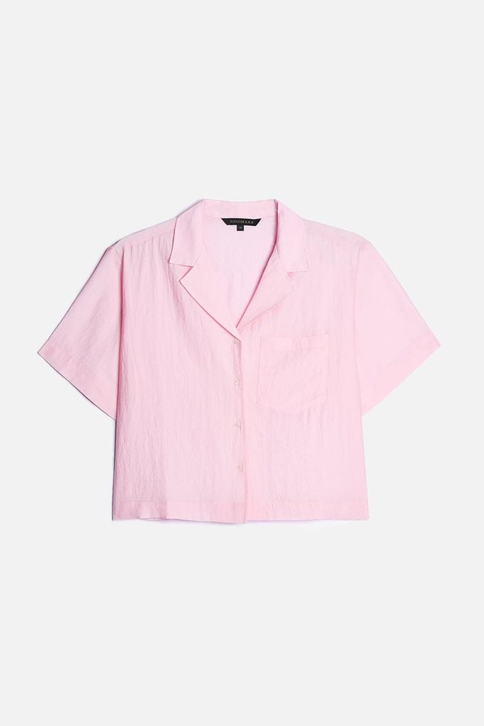 Áo Sơ Mi Thời Trang Nữ Tay Ngắn Ninomaxx 2505019