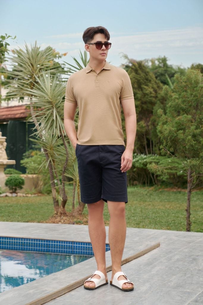 Áo Polo Nam Cao Cấp Ninomaxx Form Travel Fit AEROSOFT Siêu Thoáng Mát Co Giãn Tốt 2510033