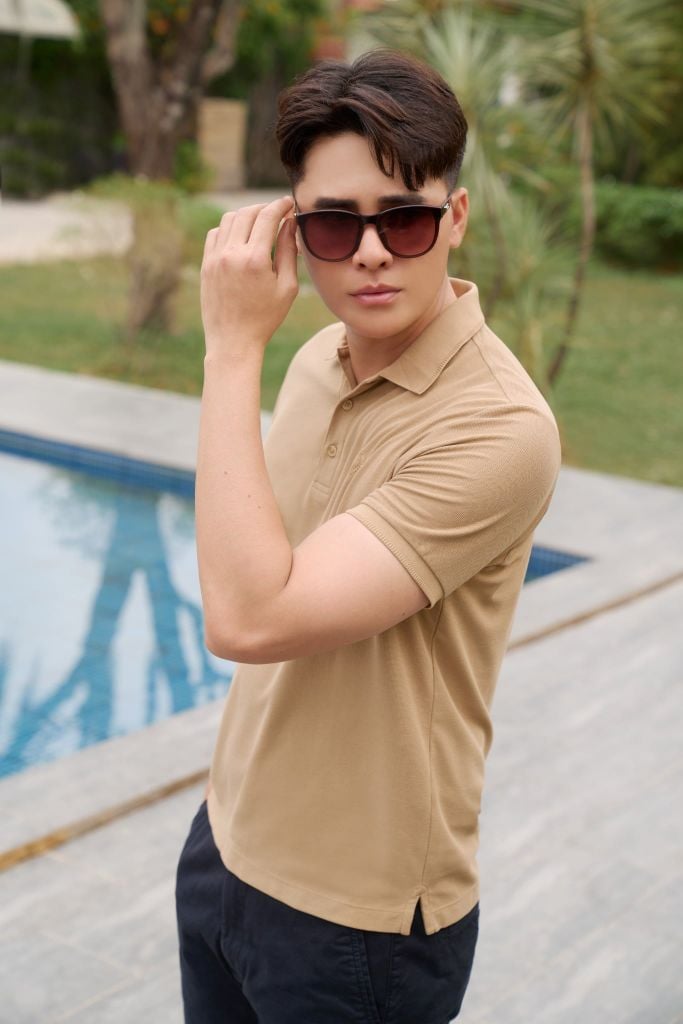 Áo Polo Nam Cao Cấp Ninomaxx Form Travel Fit AEROSOFT Siêu Thoáng Mát Co Giãn Tốt 2510033