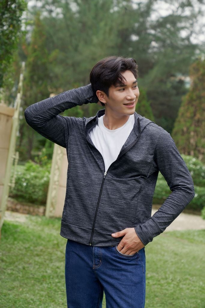 Áo Khoác Thời Trang Nam Tay Dài Có Nón Ninomaxx 2506014