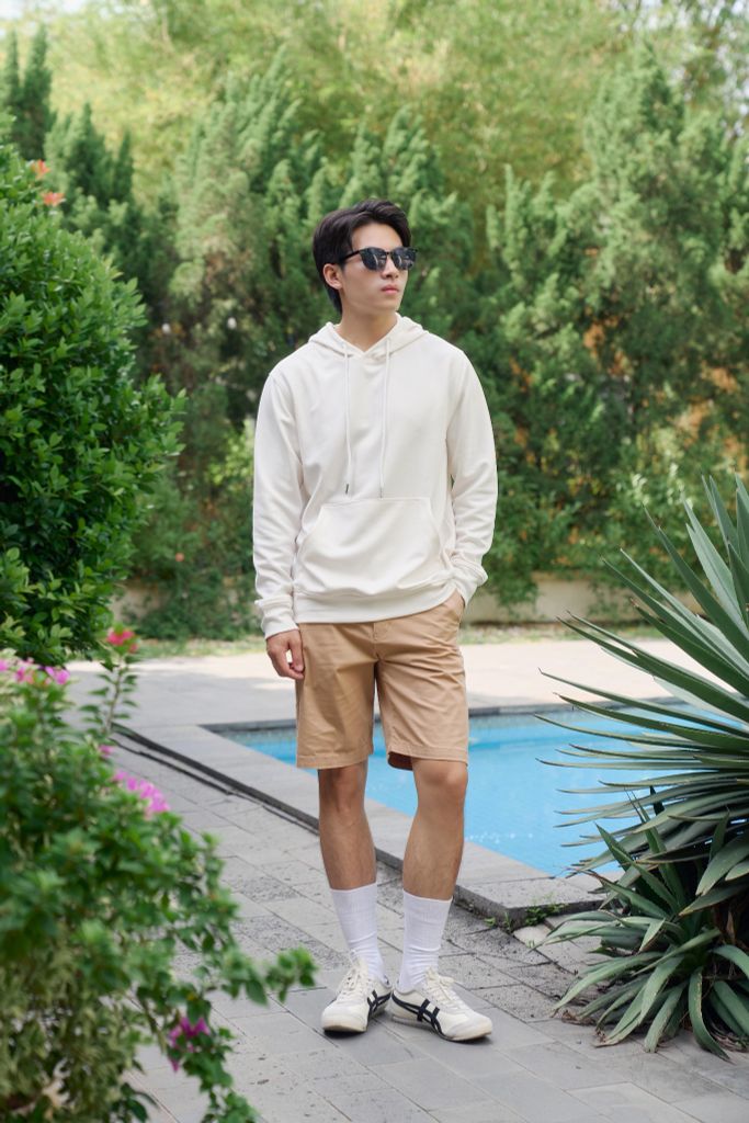 Áo Nỉ Hoodies Basic Nam Ninomaxx 2302021