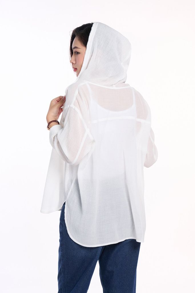 Áo Sơ Mi Thời Trang Nữ Tay Dài Ninomaxx 2409013