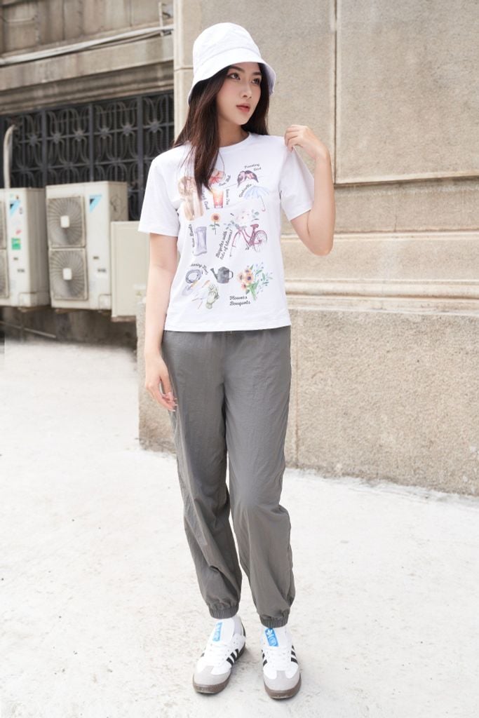 Áo Thun Graphic Tay Ngắn Nữ Ninomaxx 2503009