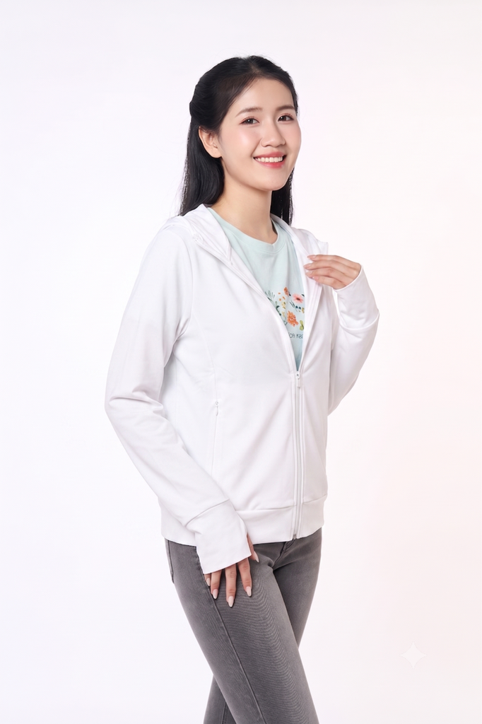 Áo Khoác Nữ Áo Chống Nắng Túi Trong thoáng mát Ninomaxx 2506008