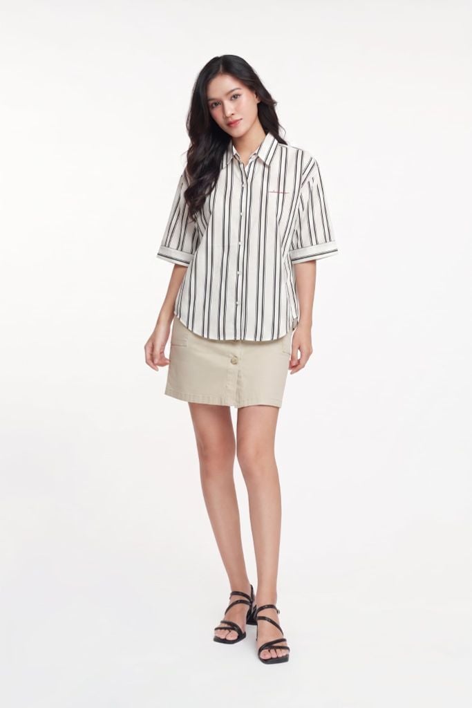 [Size S M] Áo Sơ Mi Nữ Ninomaxx 2506017