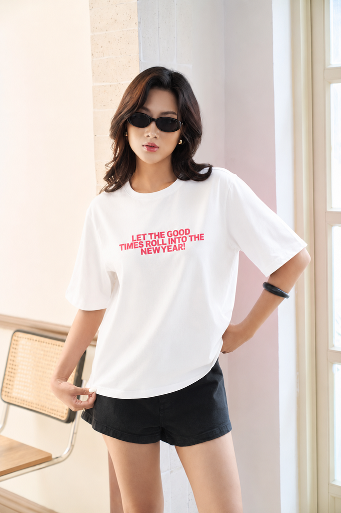 Áo Thun Nữ Soft Cotton Graphic Tee 2509021