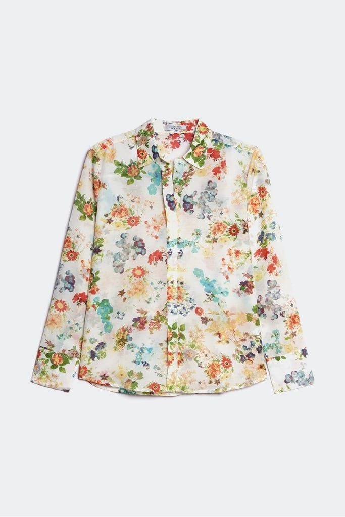 [Size L XL] Áo Sơ Mi Basic Nữ Tay Dài Ninomaxx 2407023