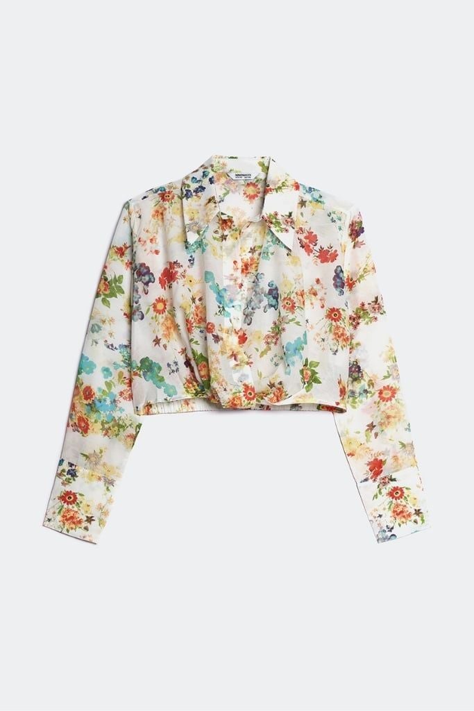 [Size S M] Áo Sơ Mi Thời Trang Nữ Tay Dài Ninomaxx 2407024