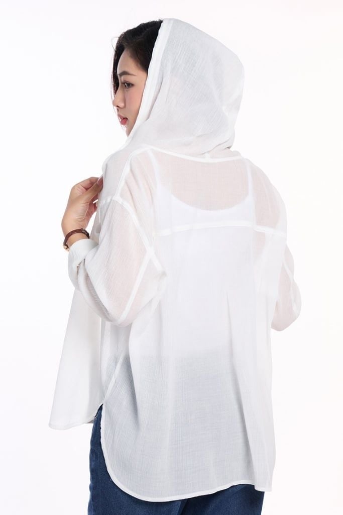 [Size S M] Áo Sơ Mi Thời Trang Nữ Tay Dài Ninomaxx 2409013