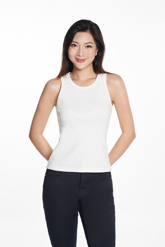 Áo Thun Thời Trang Nữ Không Tay Ninomaxx 2506010