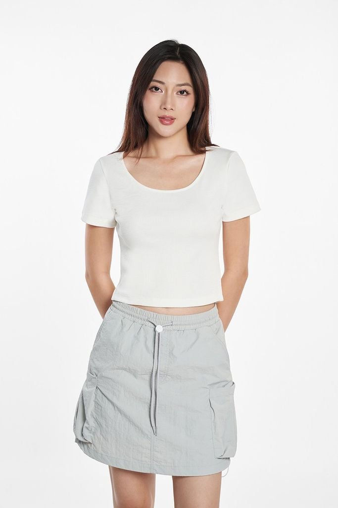 Áo Thun Thời Trang Nữ Tay Ngắn Ninomaxx 2506012