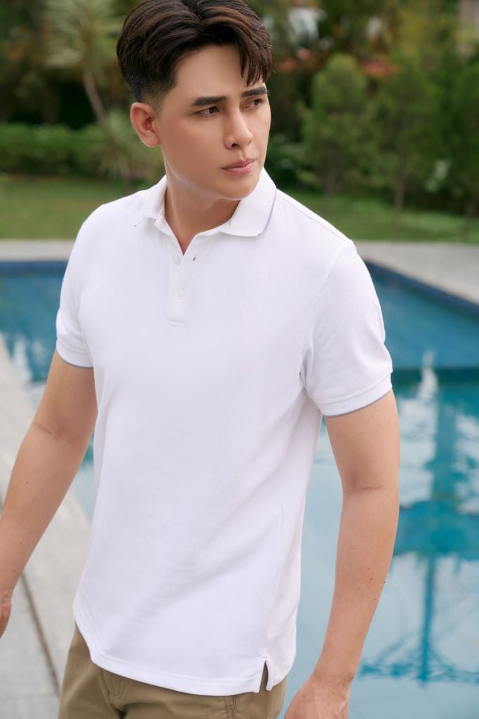 Áo Polo Nam Premium Ninomaxx Form Travel Fit DENSECOTTON Siêu Thấm Hút Giữ Form Tốt 2505007
