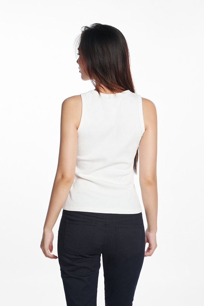 Áo Thun Thời Trang Nữ Không Tay Ninomaxx 2506010